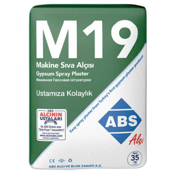 M19 Makine Sıva Alçısı