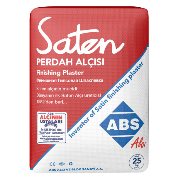 Saten Perdah Alçısı